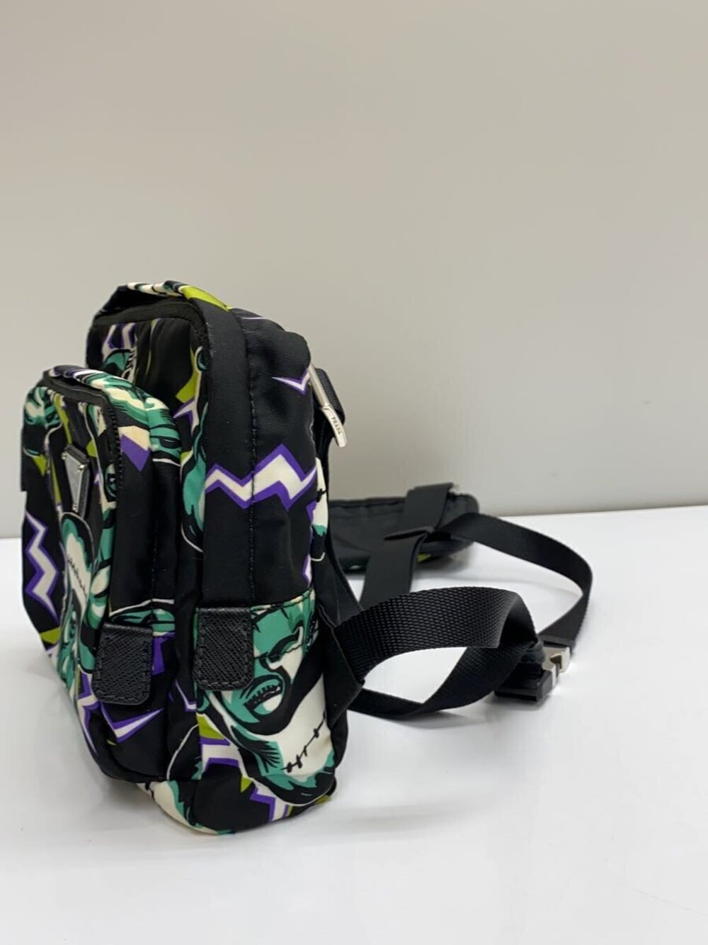 Prada Universal All Frankenstein over Bag Black Studios Shoulder Black